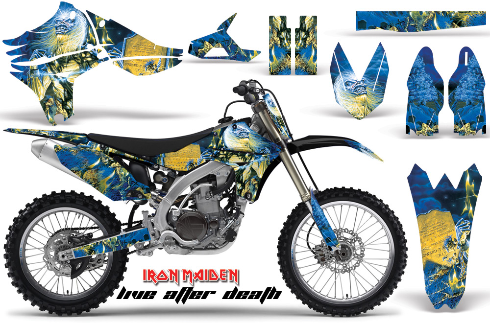 Yamaha YZ450F 2010 Graphics IRON MAIDEN-LIVE AFTER DEATH-NP